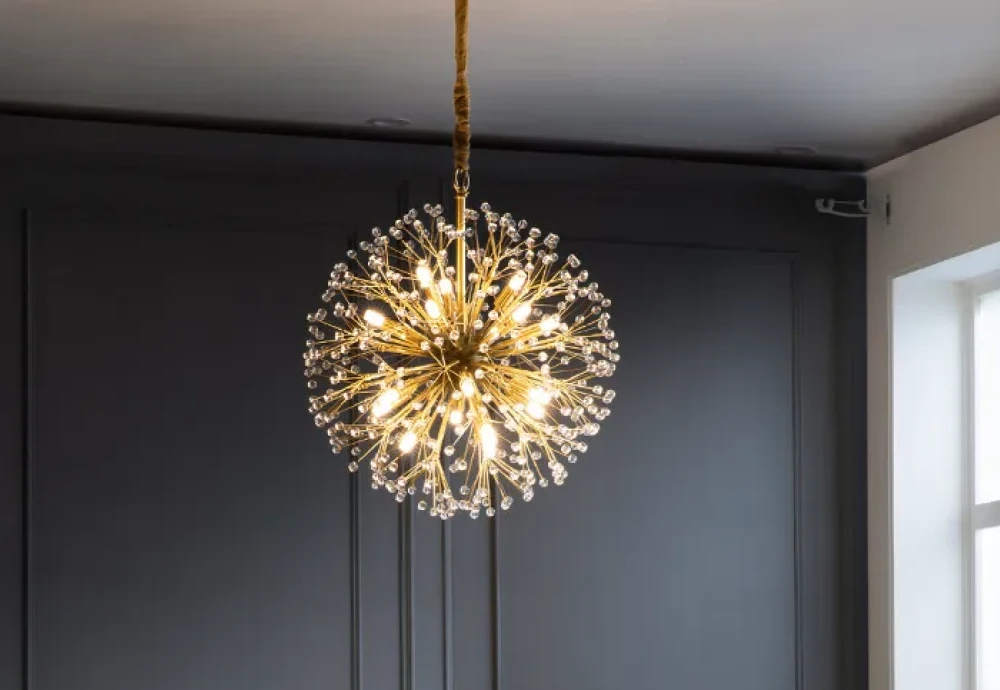 modern crystal flush mount chandelier